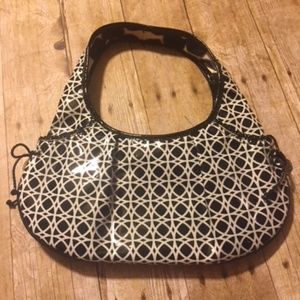 Vera Bradley Black and White Plastic Purse